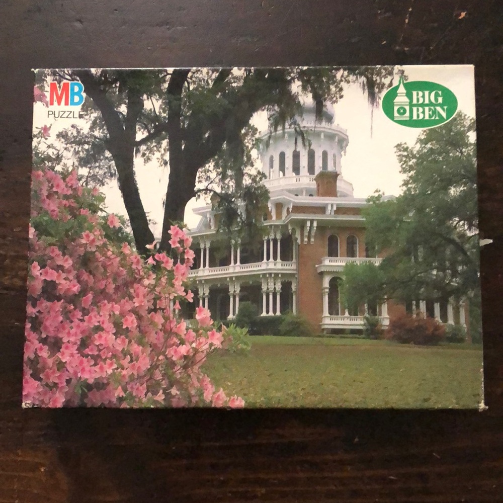 Vintage Big Ben •Longwood Mansion Jigsaw puzzle